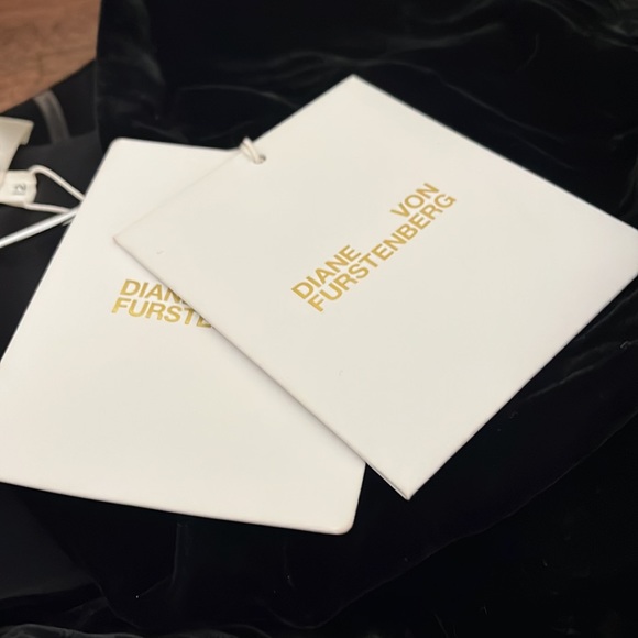 Diana van Furstenberg  black velvet jumpsuit - Picture 6 of 7